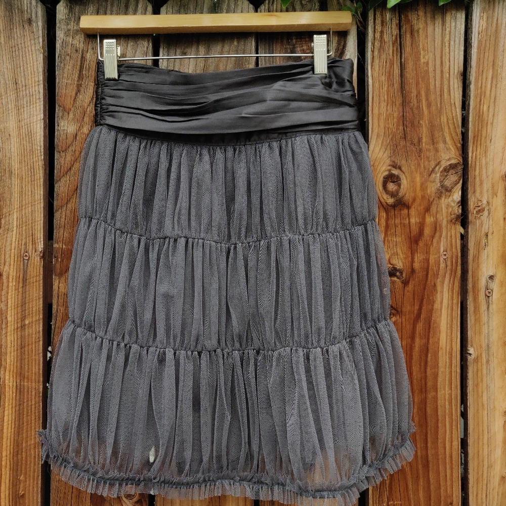 Grey Skirt xs